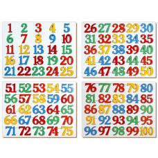 Number Inset Tray Puzzle (1-100)